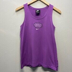 VTG Nike Y2K Purple Tank Top Women's Sz XS